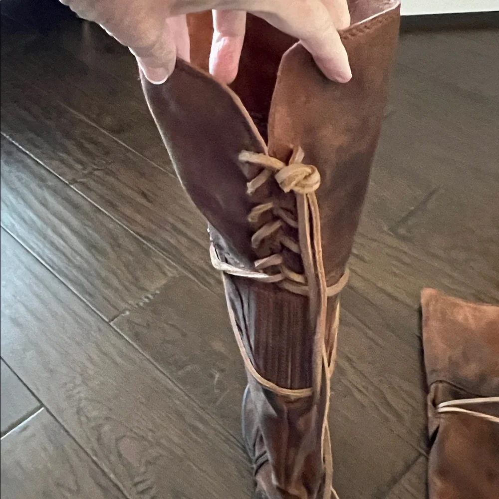 Freebird Blain Tall Knee Boots Brown Size 7